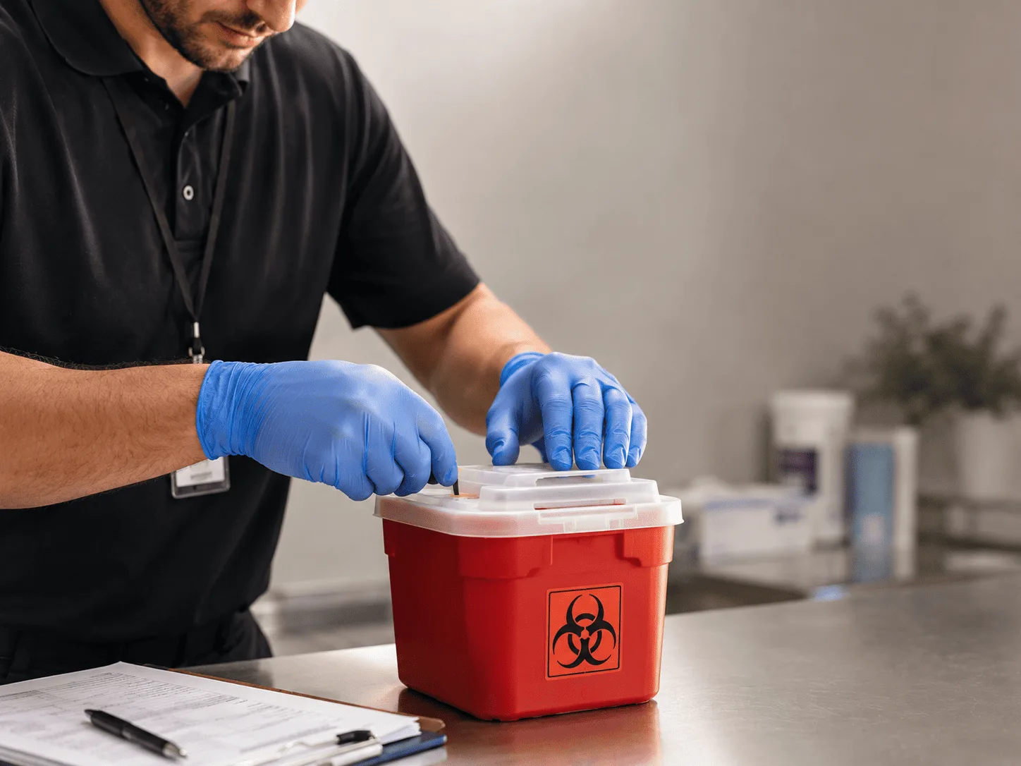 Why choose Sharps Waste Disposal in Idaville, IN